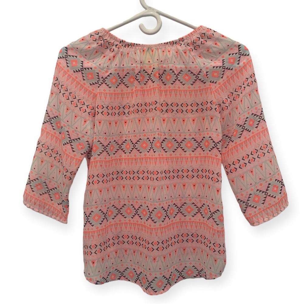 Faded glory, sheer size L(10-12) girls top